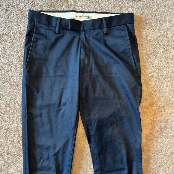 ACNE STUDIO TWILL PANTS - Picture 3 of 8
